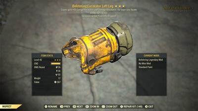 Bolstering AP/Durability Excavator LL