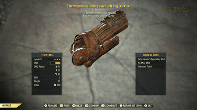 Exterminator 1E/JWR Raider LL