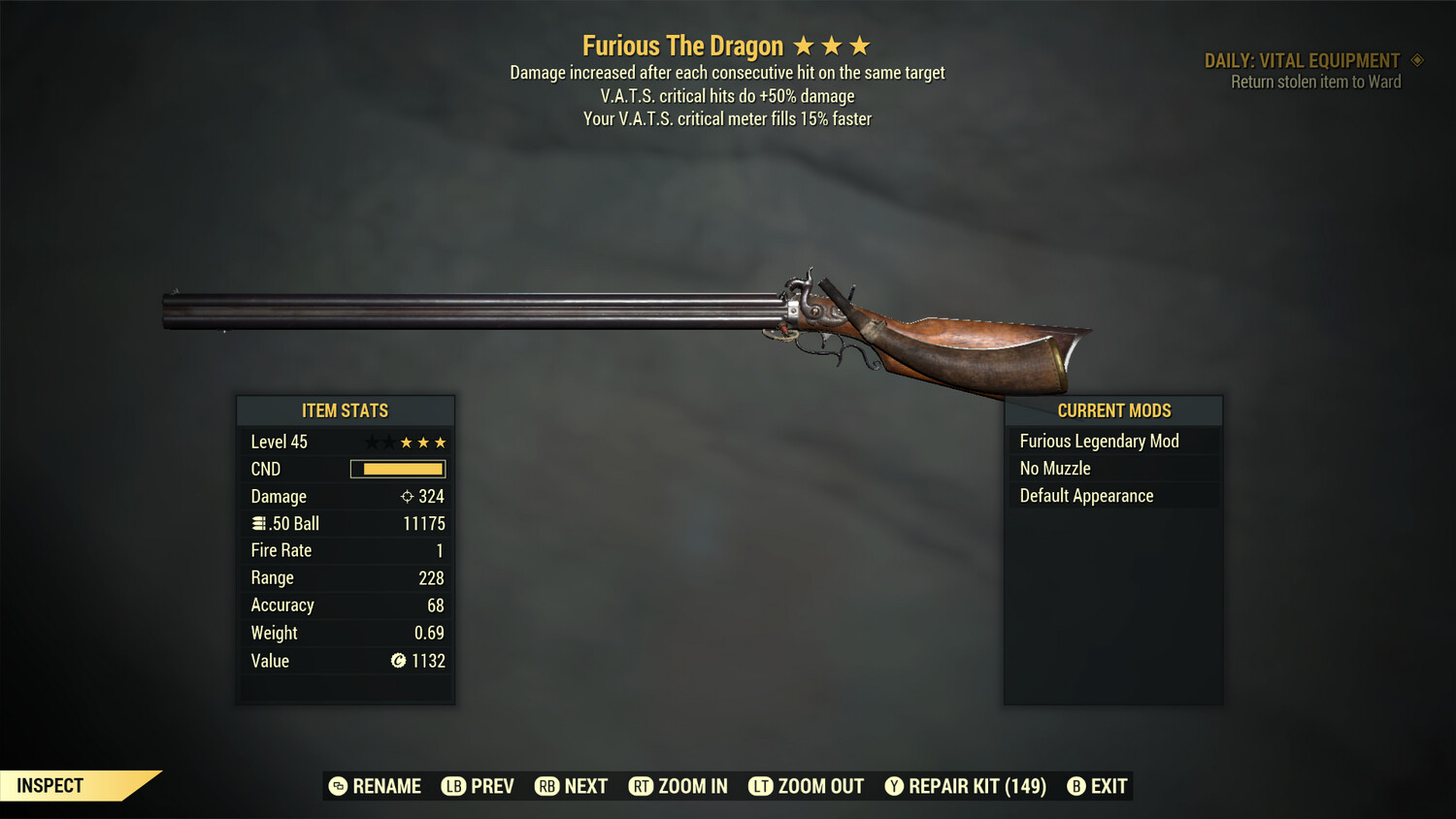 Furious 50/15c The Dragon