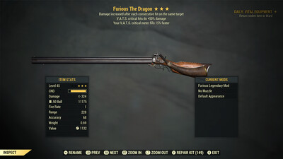 Furious 50/15c The Dragon