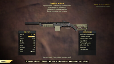 The Fixer: Aristocrat Explosive 50