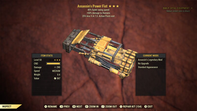 Assassin SS/25 Power Fist