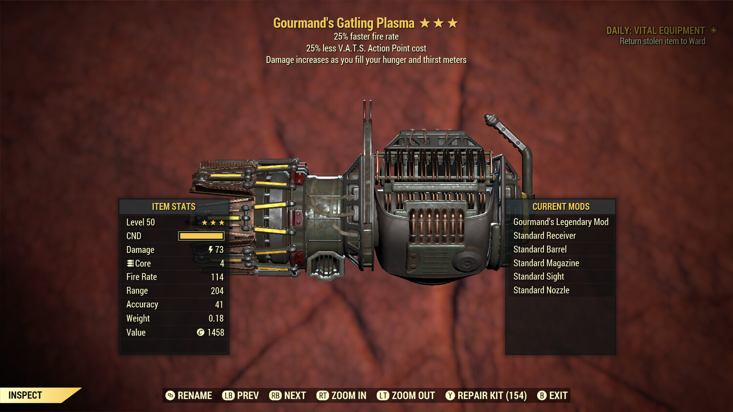 Gourmand 25/25 Gatling Plasma