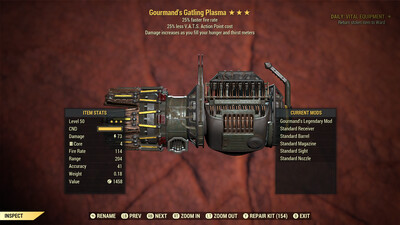 Gourmand 25/25 Gatling Plasma