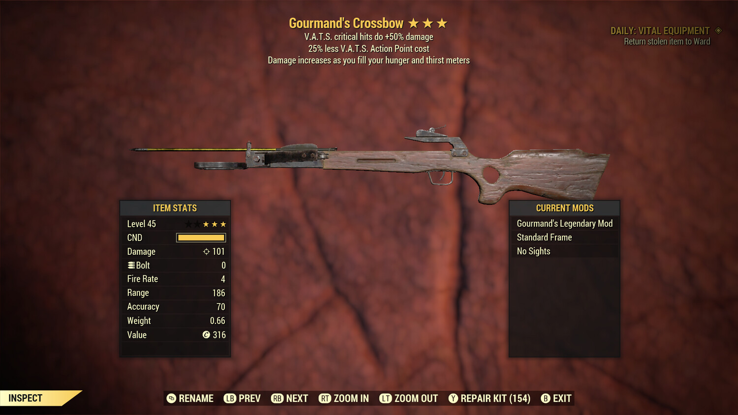 Gourmand 50/25 Crossbow