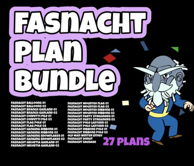 Fasnacht Plan Bundle (27 Plans)