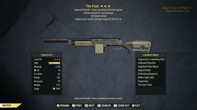 The Fixer: Suppressor Explosive 15