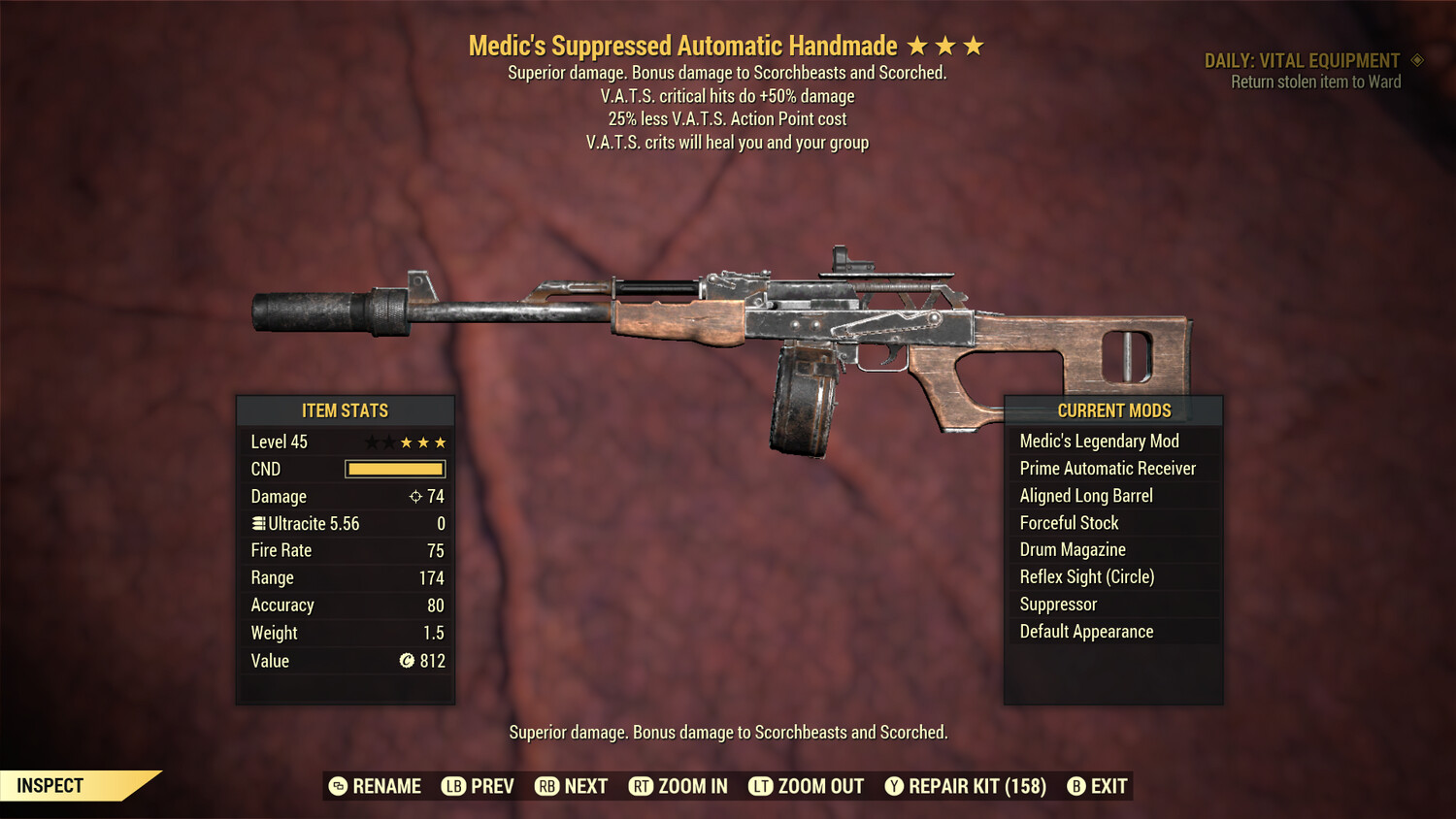 Medic 50/25 Handmade