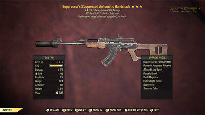 Suppressors 50/25 Handmade