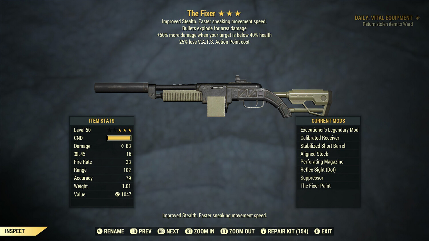 The Fixer: Executioners Explosive 25