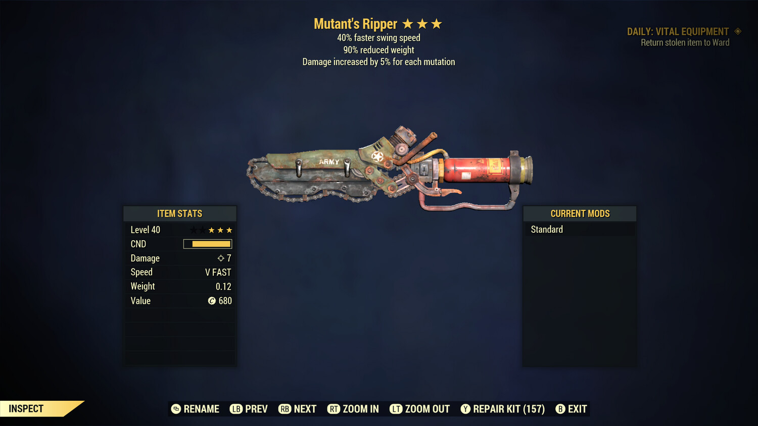 Legacy Mutant SS/90 Ripper