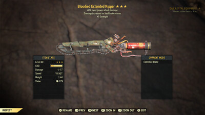 Legacy Bloodied PA/1S Ripper