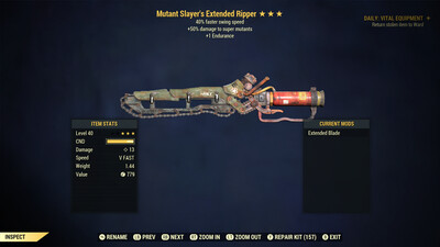 Legacy Mutant SS/1E Ripper