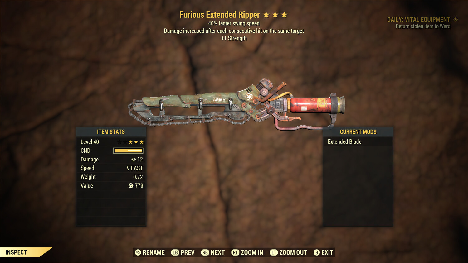 Legacy Furious SS/1S Ripper