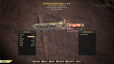 Unbreakable Legacy Bloodied PA/90 Ripper