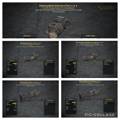Bolstering Sentinel Marine Armor Full Set