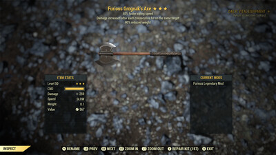 Furious SS/90 Grognak Axe