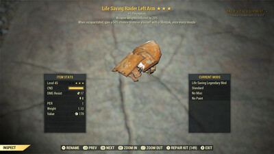 Life Saving 1P/WWR Raider LA
