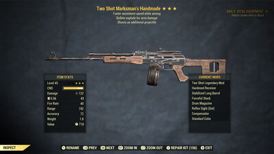 Two Shot Explosive FMSWA Handmade