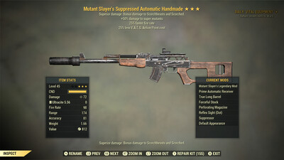 Mutant Slayers 25/25 Handmade