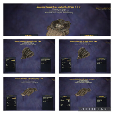 Assassins AP Refresh Cavalier Leather Full Set