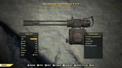 Anti Armor Explosive 25 Minigun