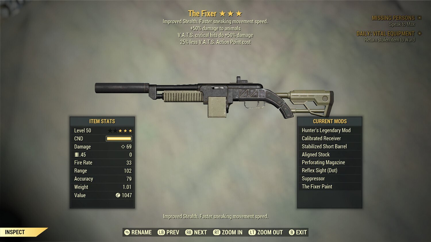 The Fixer: Hunter 50/25