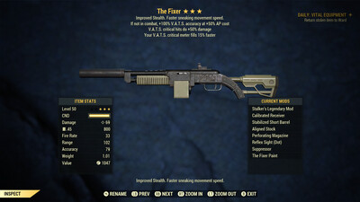 The Fixer: Stalker 50/15