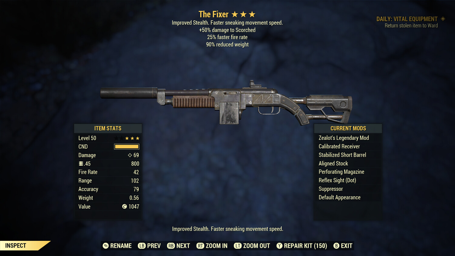 The Fixer: Zealots 25/90