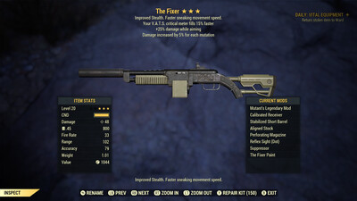 The Fixer: Mutant 25/15