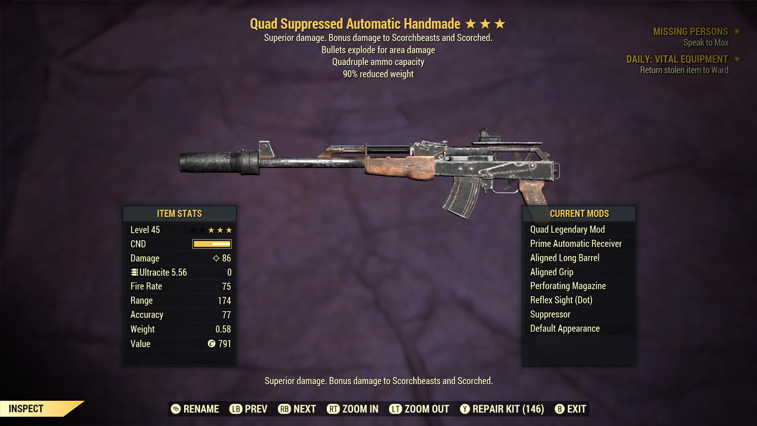 Quad Explosive 90 Handmade