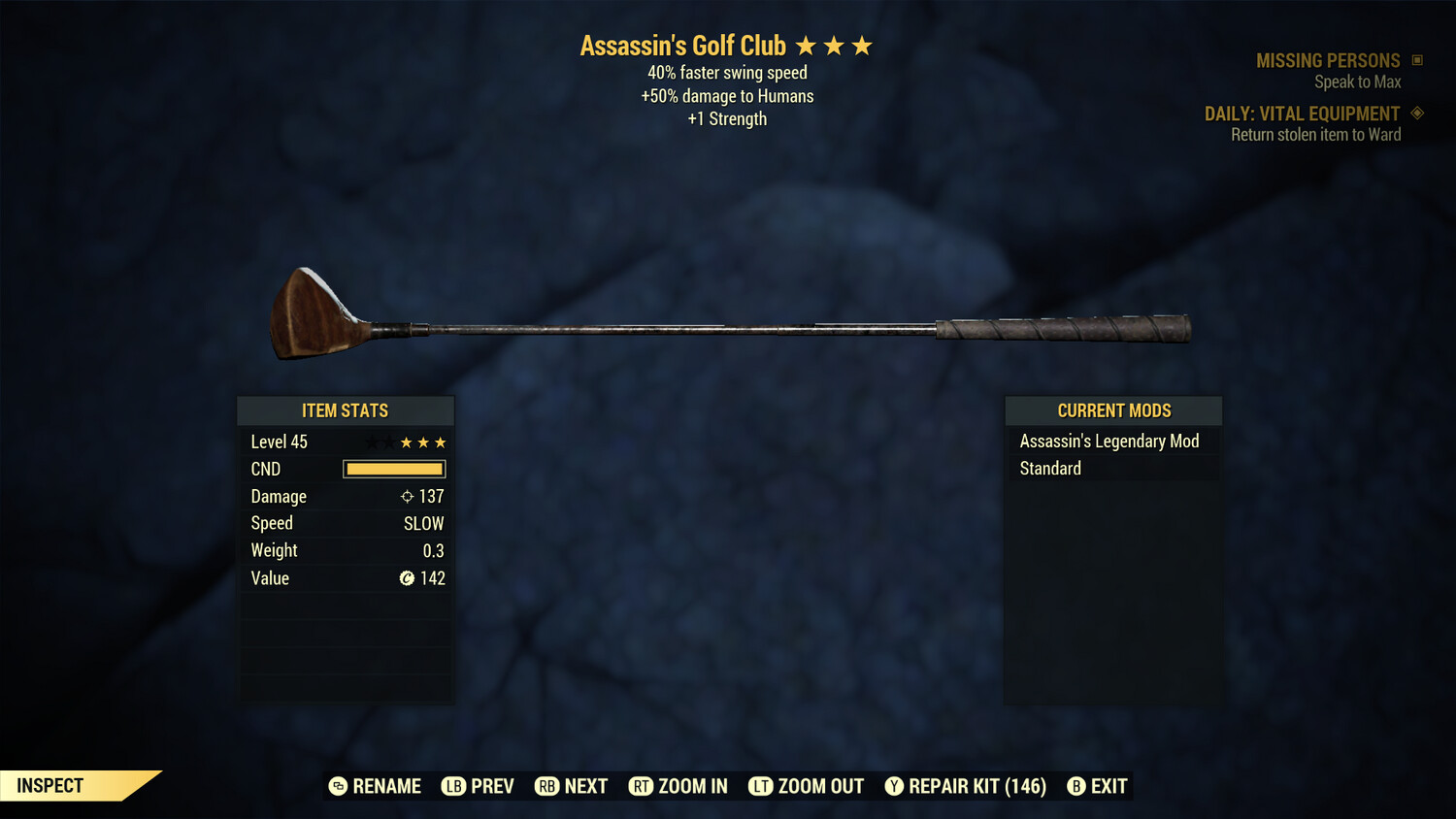 Assassins 1S/SS Golf Club