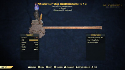 Anti Armor 1S/25 Sledgehammer