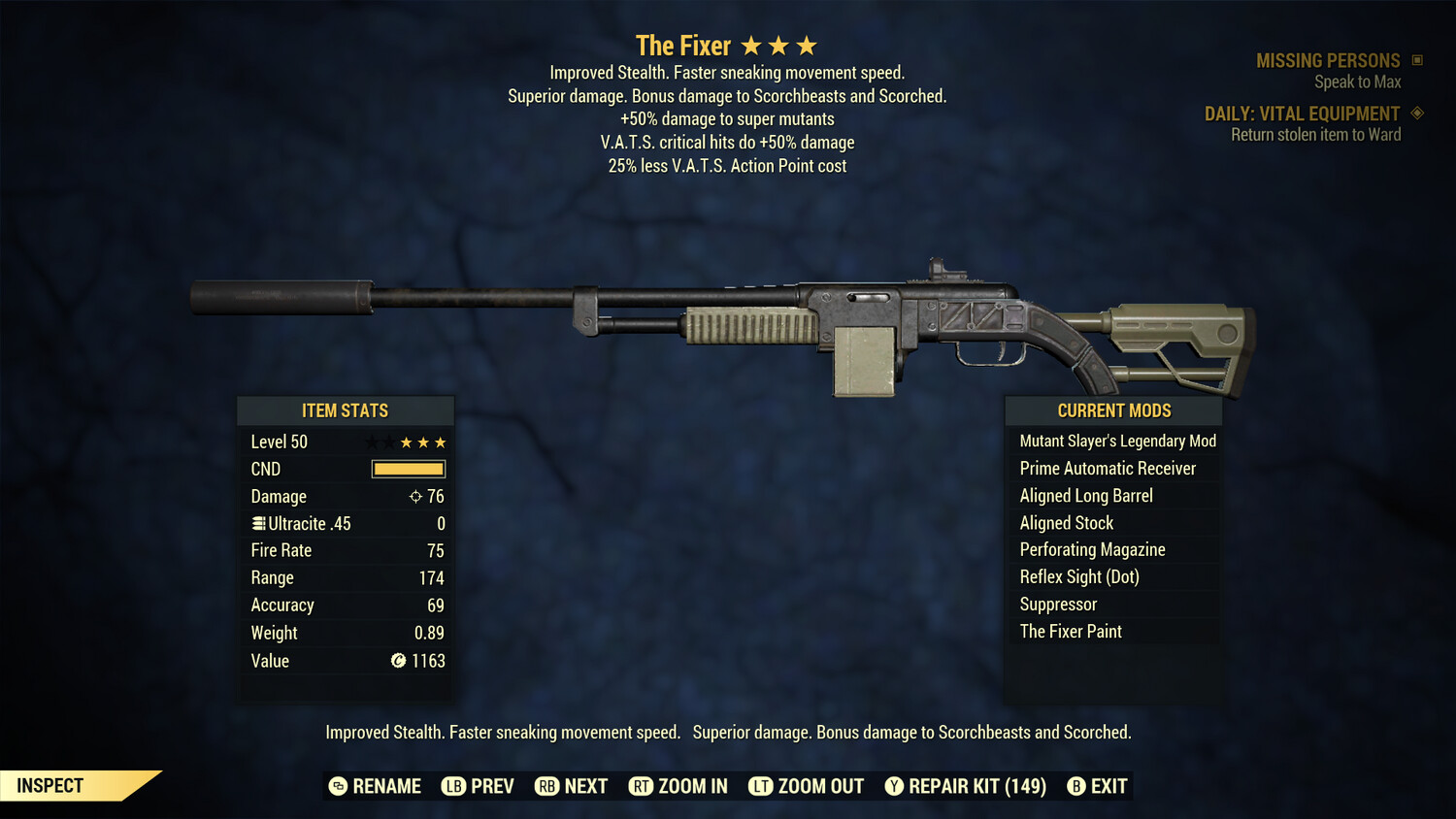 The Fixer: Mutant Slayers 50/25