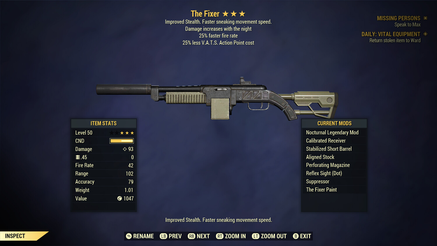 The Fixer: Nocturnal 25/25