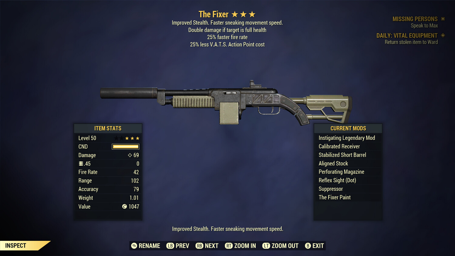 The Fixer: Instigating 25/25