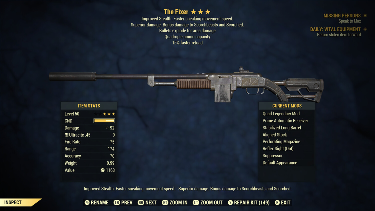 The Fixer: Quad Explosive 15r