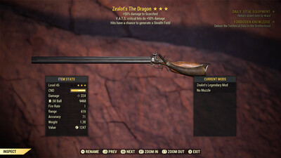 Legacy Zealots 50/Stealth The Dragon (been Rerolled)