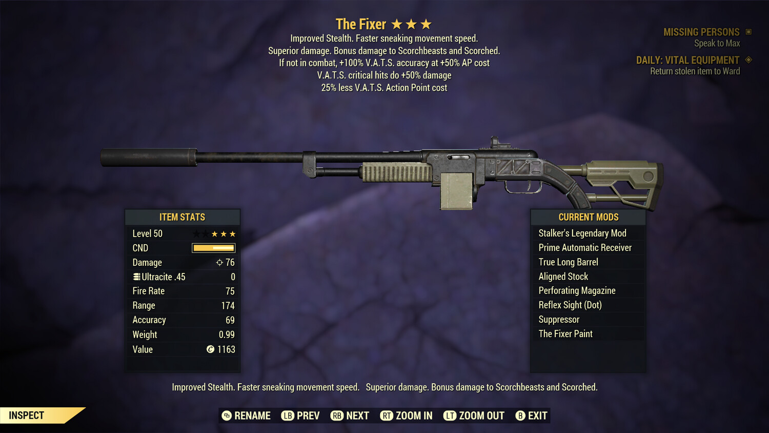 The Fixer: Stalker 50/25