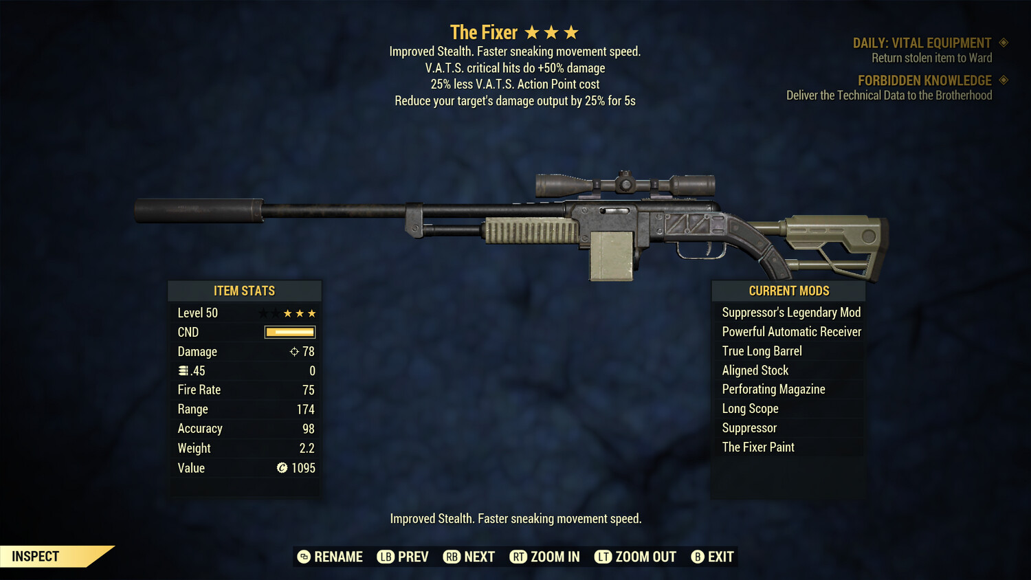 The Fixer: Suppressor 50/25
