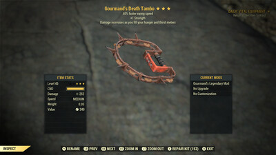 Gourmand 1S/SS Death Tambo