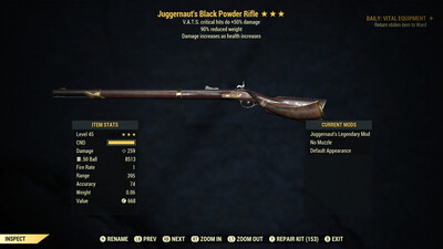 Juggernaut 50/90 Black Powder Rifle