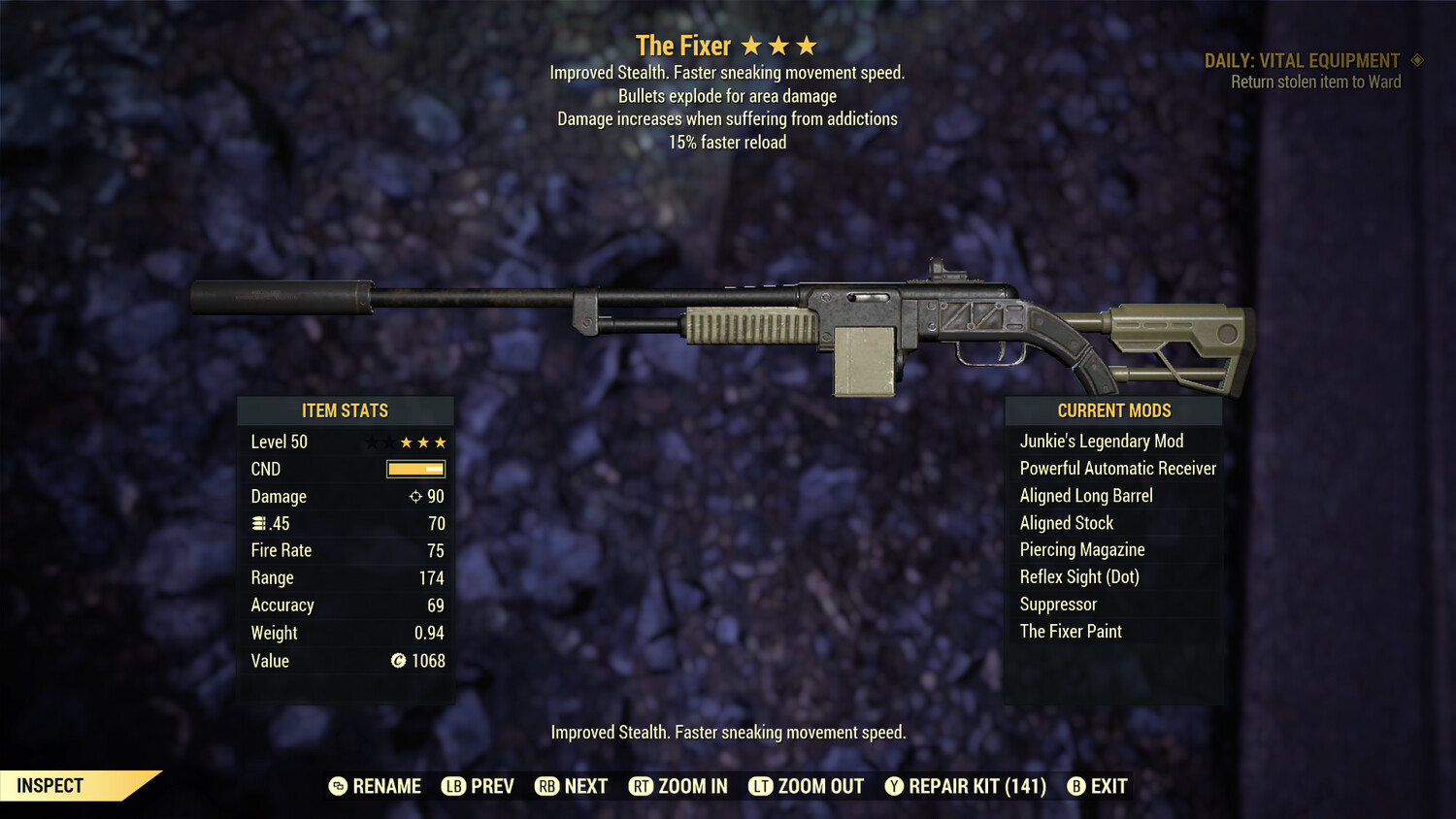 The Fixer: Junkie Explosive 15