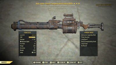 Anti Armor Explosive FMSWA Railway Rifle