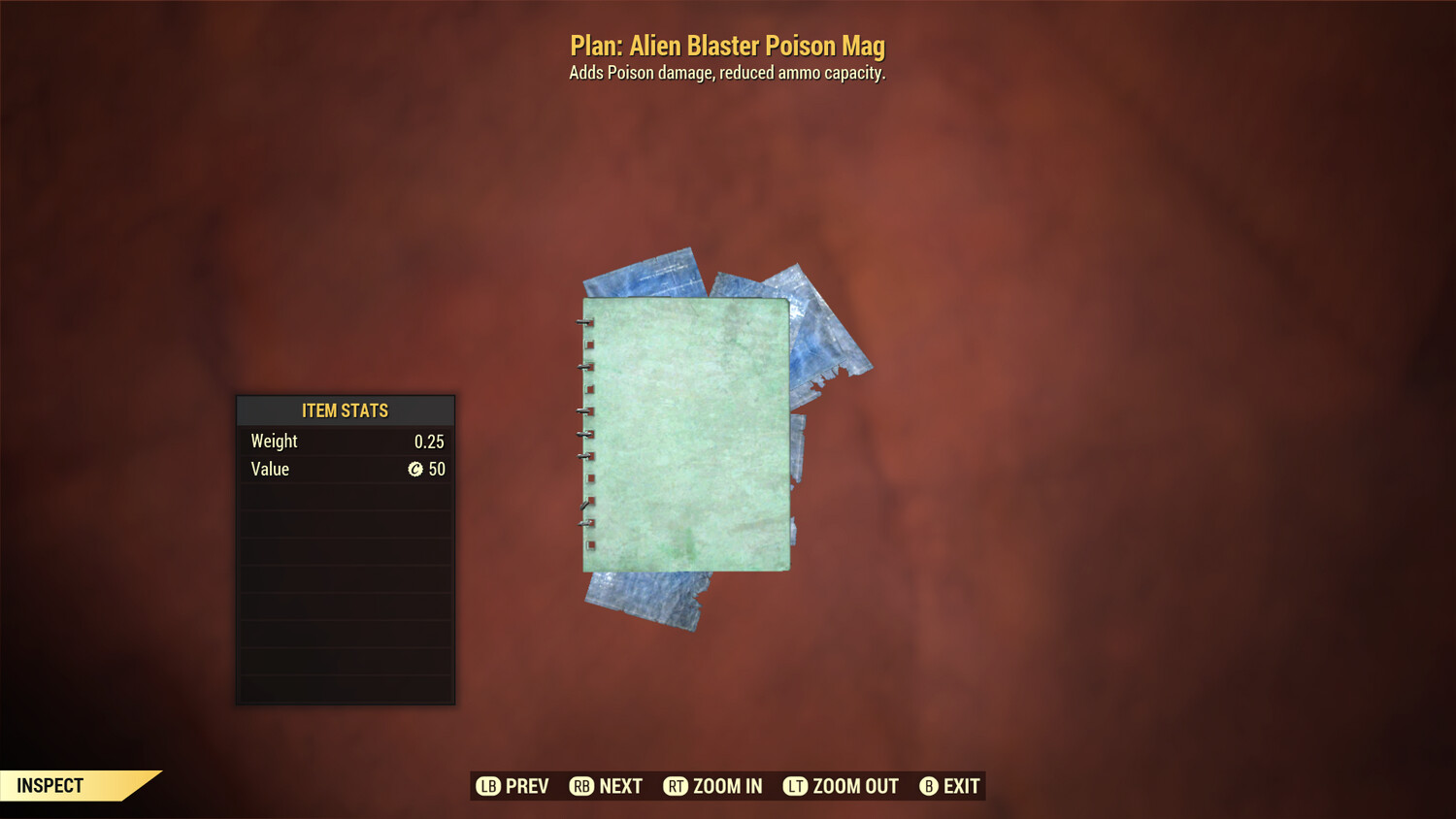 Alien Blaster Poison Mag