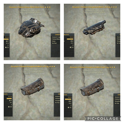 Assassins AP/Sneak Metal 4/5 Set