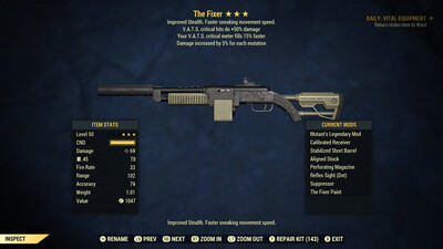 The Fixer: Mutant 50/15