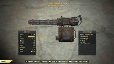 Mutant Explosive 90 Minigun