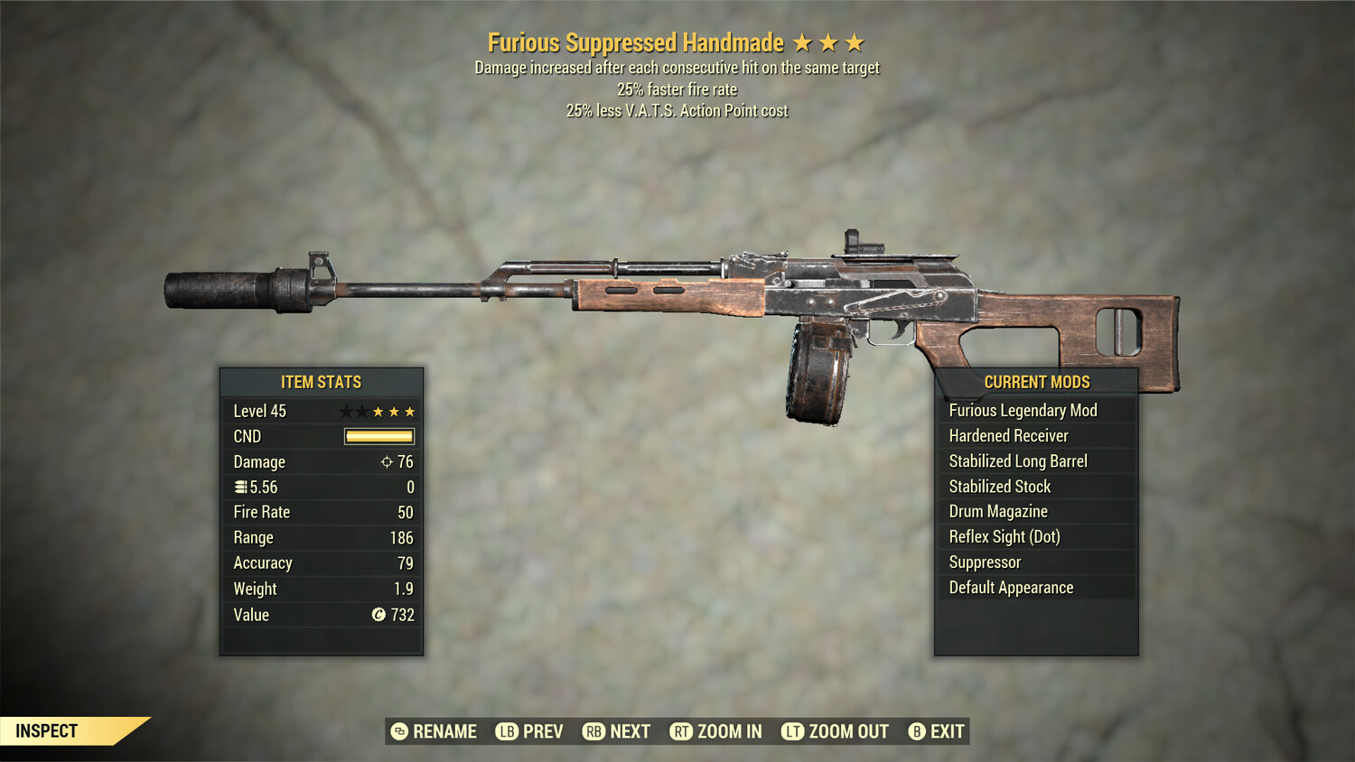 Furious 25/25 Handmade