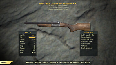 Medics AP/25 Double Barrel Shotgun